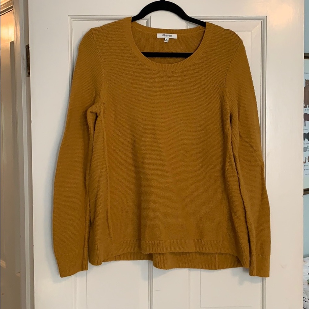 Madewell Waffle Stitch Pullover - Medium